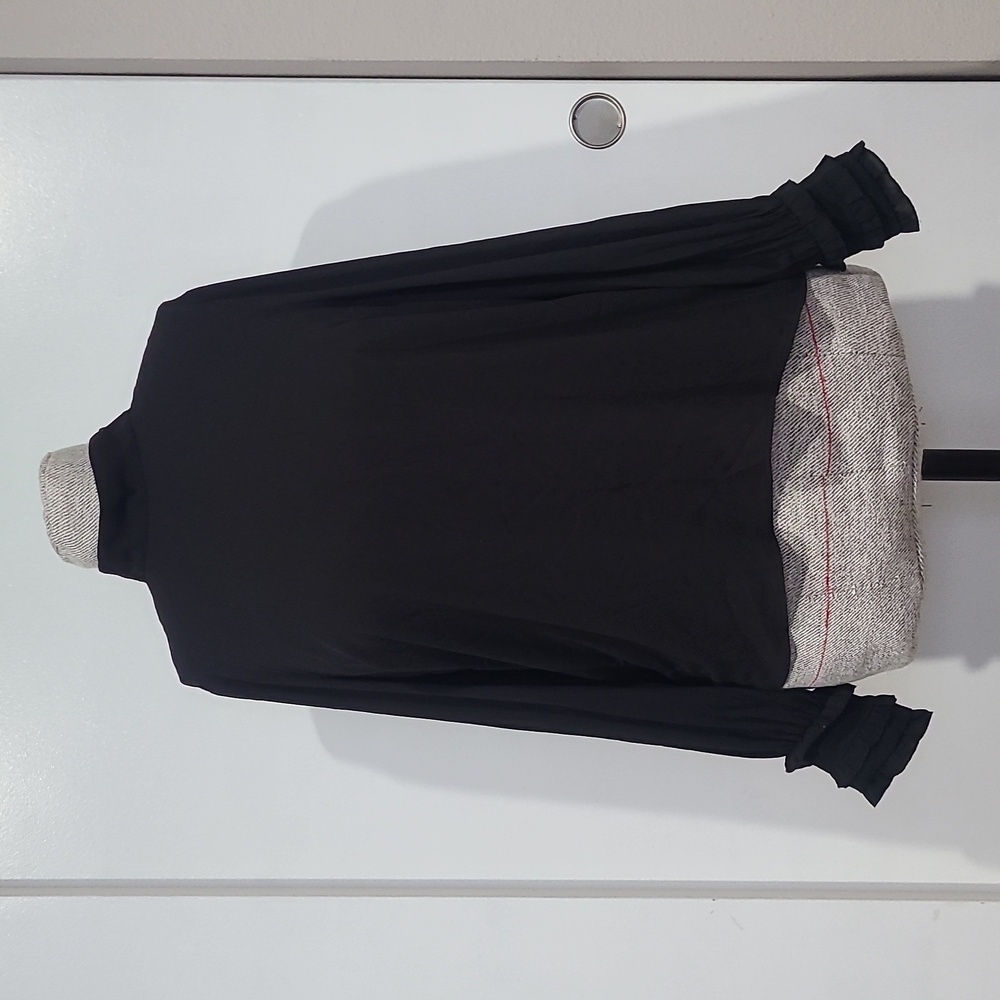Modcloth Highneck Flowy Top